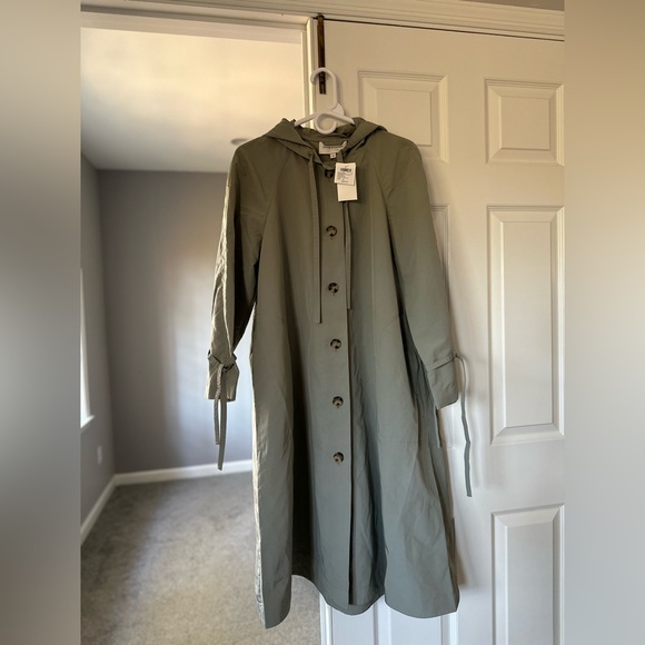 Club Monaco Hooded Swing Coat NWT - Picture 6 of 10